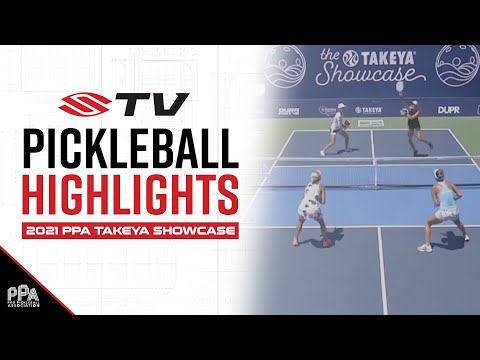 The Ultimate Firefight Pickleball Highlight - 2021 PPA Takeya Showcase Women's Doubles
