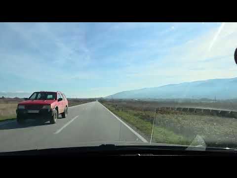 🎬 POV Drive from Demir Hisar to Bitola 🇲🇰 | 4K Scenic Road Trip