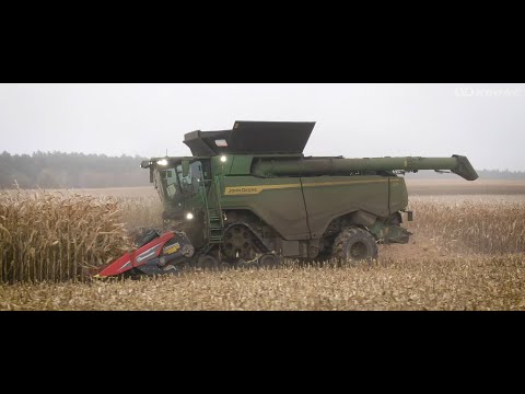 LVD Krone – X9 im Detail | John Deere X9 1100 | Geringhoff Mais Star* Horizon | 7R 350 | Körnermais