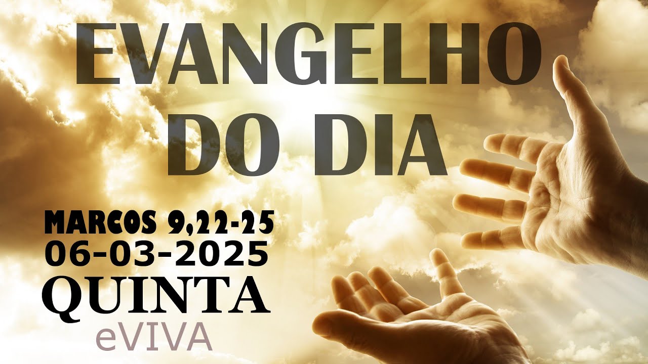 EVANGELHO DO DIA 06/03/2025 Lc 9,22-25HOMILIA DIÁRIA DE HOJE LITURGIA DIÁRIA eVIVA