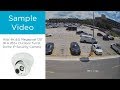 Sample Video - Alibi 4K 8.0 Megapixel 120’ IR H.265+ Outdoor Turret Dome IP Security Camera