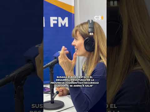 🎭 SUSANA RUEDA: “CUANDO HAY MÁS SEGURIDAD, LA GENTE SE ANIMA A SALIR Y DISFRUTAR DE LA CULTURA”