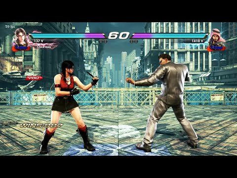 40_5 Julia Chan Ryona VS Shaheen - Tekken 7 ( Uchiha x24 ) Gameplay PC RX 570 8G