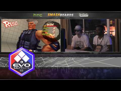 USF4 @ EVO 2015  Red Bull Salty Suite - PIE Smug vs UM imstilldadaddy [720p/60fps] - FT10 for $1000!