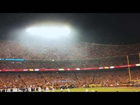 Arrowhead Stadium Tomahawk Chop in Glorious 4k