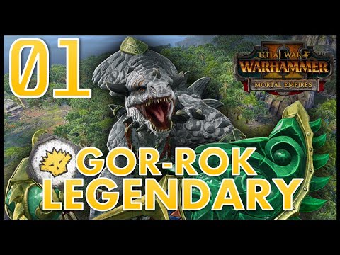 Total War: Warhammer 2 - Gor-Rok - Legendary Mortal Empires Campaign - Episode 1