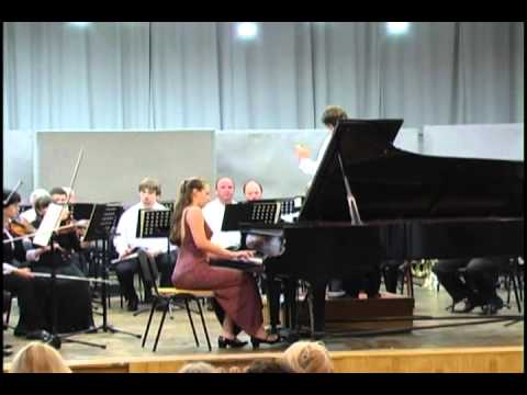 Brahms. Concert for piano No.1. Kseniia Polstiankina