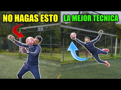 GOALKEEPERS 🧤🥅 THE BEST TECHNIQUE that will make you a GREAT GOALKEEPER EASILY in FOOTBALL ⚽️