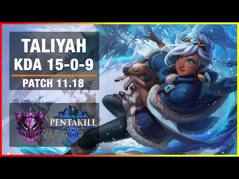 Taliyah vs Jarva IV - Master NA - Patch 11.18