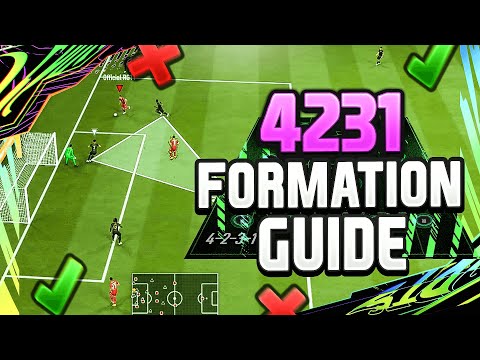 FIFA 21 4231 BEST CUSTOM TACTICS & INSTRUCTIONS! HOW TO PLAY WITH THE 4231 (FIFA 21 META FORMATIONS)