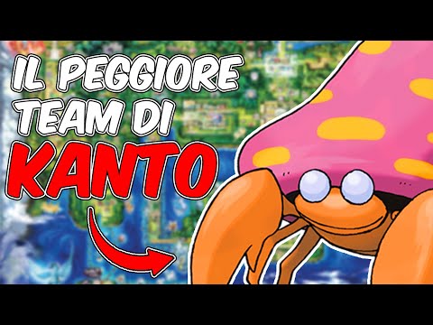 La SQUADRA PEGGIORE per KANTO!