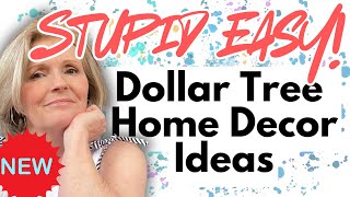 NEW EASY Dollar Tree Home Decor DIYs BEGINNER Friendly