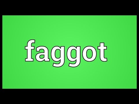 Faggot Meaning
