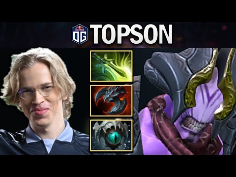 OG.TOPSON SMURF FACELESS VOID WITH 17 KILLS - DOTA 2 7.27 GAMEPLAY