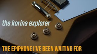 Video thumbnail for Epiphone 1958 Korina Explorer - Expensive, But Impressive? by JamesOnGuitar
