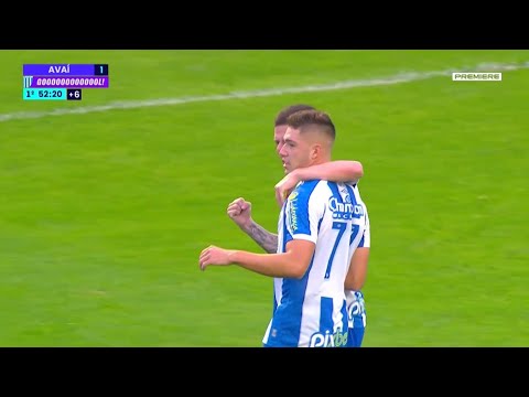 Gol de Guilherme Bissoli - Avaí 2x2 Palmeiras - Brasileirão Série A - 26/06/2022 720p 60fps HD