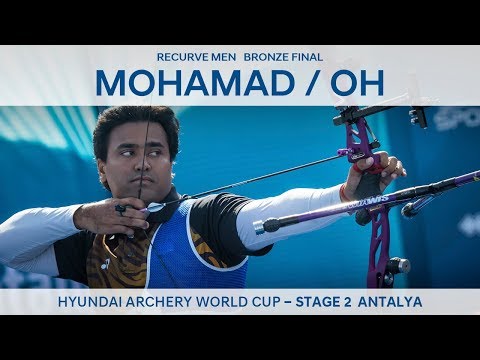 Khairul Mohamad v Oh Jin Hyek – recurve men's bronze | Antalya 2018 Hyundai Archery World Cup S2