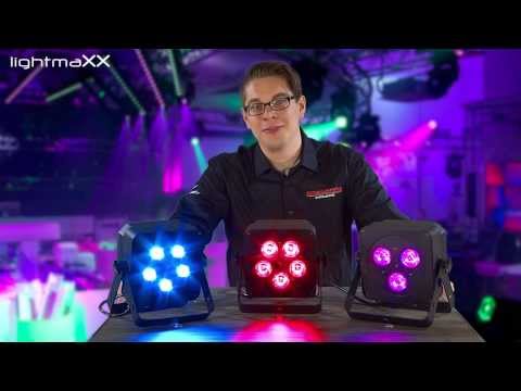 lightmaXX FLAT PAR Serie LED Licht Effekt