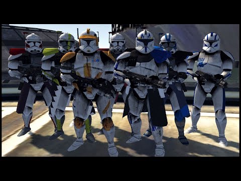 Invasion of Kamino Cloning Facility! - Men of War: Clone Wars Recreated