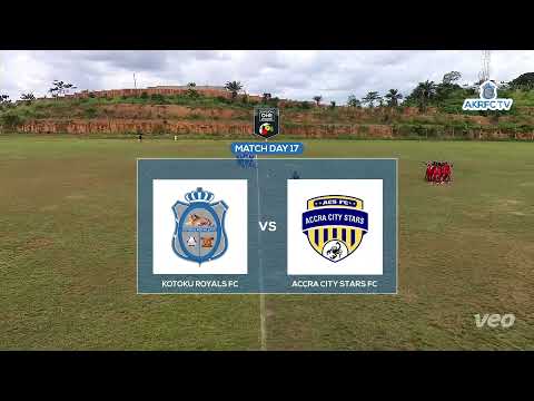 MATCH DAY 17 - HIGHLIGHTS: Kotoku Royals FC 1-1 Accra City Stars FC / Sun 25.04.2021