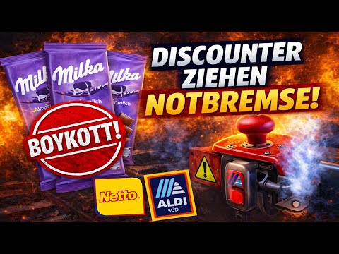 🚨 Aldi, Lidl, Rewe & Co.: Milka boycott! Discount retailers pull the emergency brake!