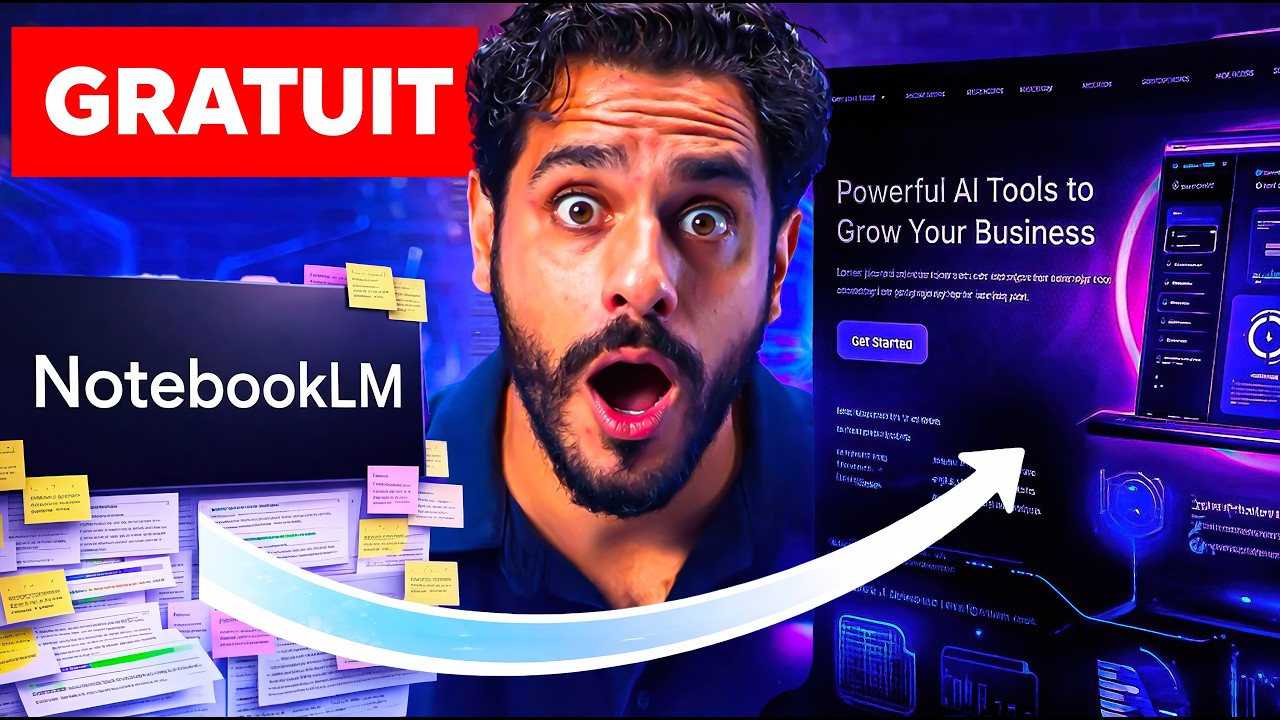 Transformez NotebookLM En Un Site Web INCROYABLE (No Code et GRATUIT)