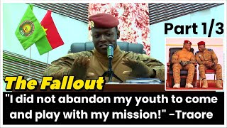 "There are no two CAPTAINS in one boat!" Ibrahim Traore draws red line [Part 1/3]