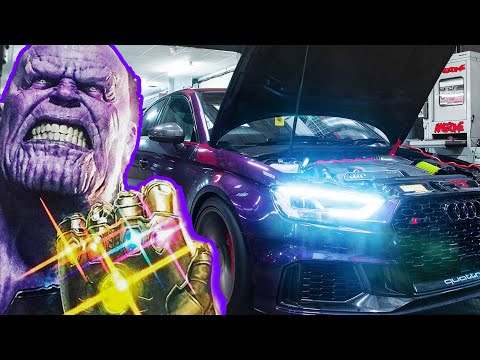 ANOTHER AWESOME CAR - IS THIS THANOS NEW RIDE? 520 BHP AUDI RS3 IN MERLIN PURPLE! *Full Mods List*