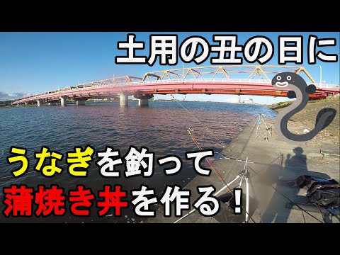 [En algún lugar del río Kuji] ¡Quiero comer un plato kabayaki japonés de anguila salvaje el día del buey! ¡Intenté pescar anguilas en un río de clase 1 en la ciudad de Hitachi, prefectura de Ibaraki, a finales de julio en el verano...! [2021.07.24]