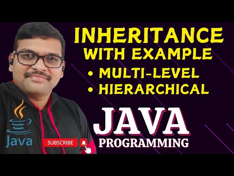 MULTI LEVEL HIERARCHICAL INHERITANCE JAVA PROGRAMMING