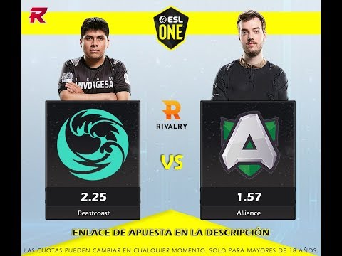 Beastcoast vs. Alliance - ESL One Hamburgo 2019 - Dota 2 [ENG]