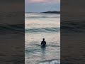 Shooting in the ocean with the supermoon was a viiibe. 🌚 || #shorts