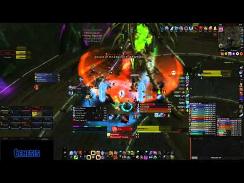 Genesis vs. Mannaroth  Mythic (HFC) - Nazr Frost Death Knight POV - 29/12/2015