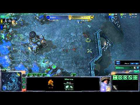 Tarson (T) vs Happy (T) - SC2 - Game 4 Pt-1 (Special Husky Giveaway)