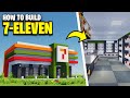 How To Build A 7-ELEVEN Convenience Store In Minecraft!