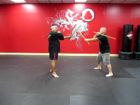 COURSE 5 - NO. 3 TWO MAN DRILLS DOUBLE STICK (1 AND  2 THREE STRIKE "FLOW"DRILLS)