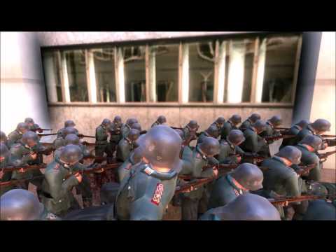 1000 German Soldiers vs 50 Jedi Knights and 100 U S Soldiers  Ultimate Epic Battle Simulator