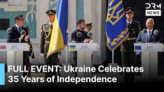 FULL EVENT: Ukraine Marks 35th Independence Day With European Leaders at Grand Kyiv Ceremony | AC1G