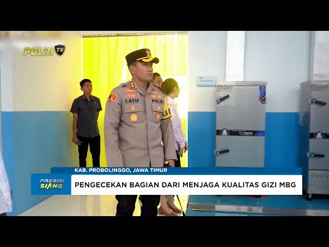 KAPOLRES MENINJAU KESIAPAN SATUAN PELAYANAN PEMENUHAN GIZI (SPPG) POLRES PROBOLINGGO