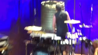 Midnight Oil London . Rob Hirst Amazing Drum Solo