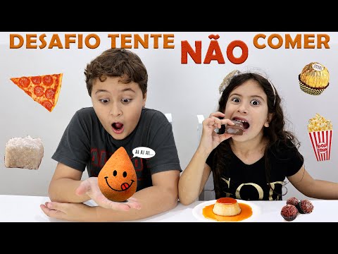 TENTE NÃO COMER!  | MARIA CLARA E JP