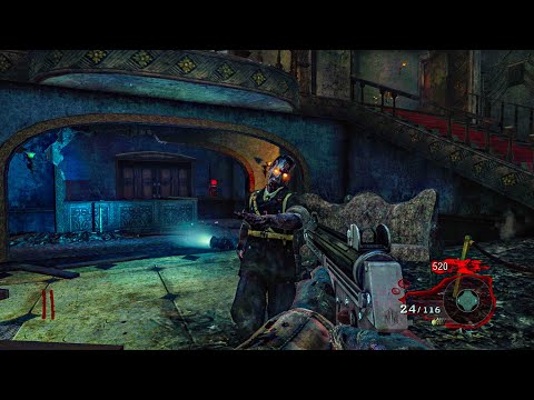 CALL OF DUTY BLACK OPS ZOMBIES KINO DER TOTEN GAMEPLAY! (NO COMMENTARY)