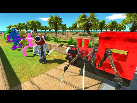 Choo Choo Charles Coconut island Death Run - ARBS