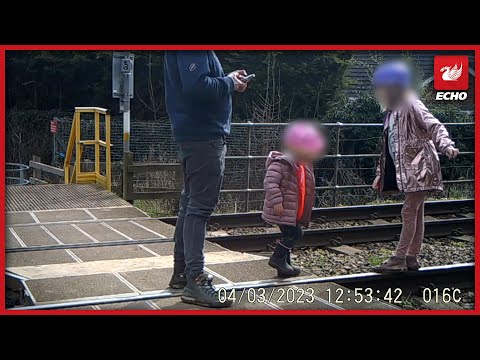 CCTV shows hocking level crossing misuse