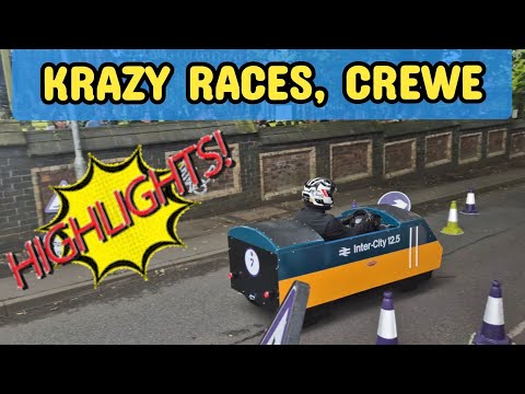 Krazy Races Soapbox Derby in Crewe - highlights.