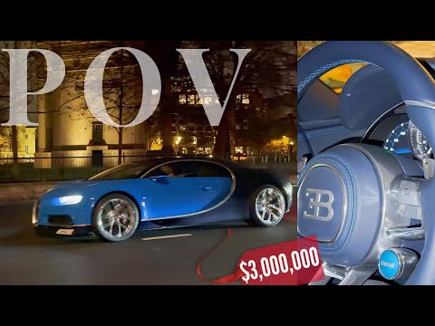 Pakistani MILLIONAIRE Driving His $3 Million BUGATTI Chiron! (Full Drive & Cold Start Up!)