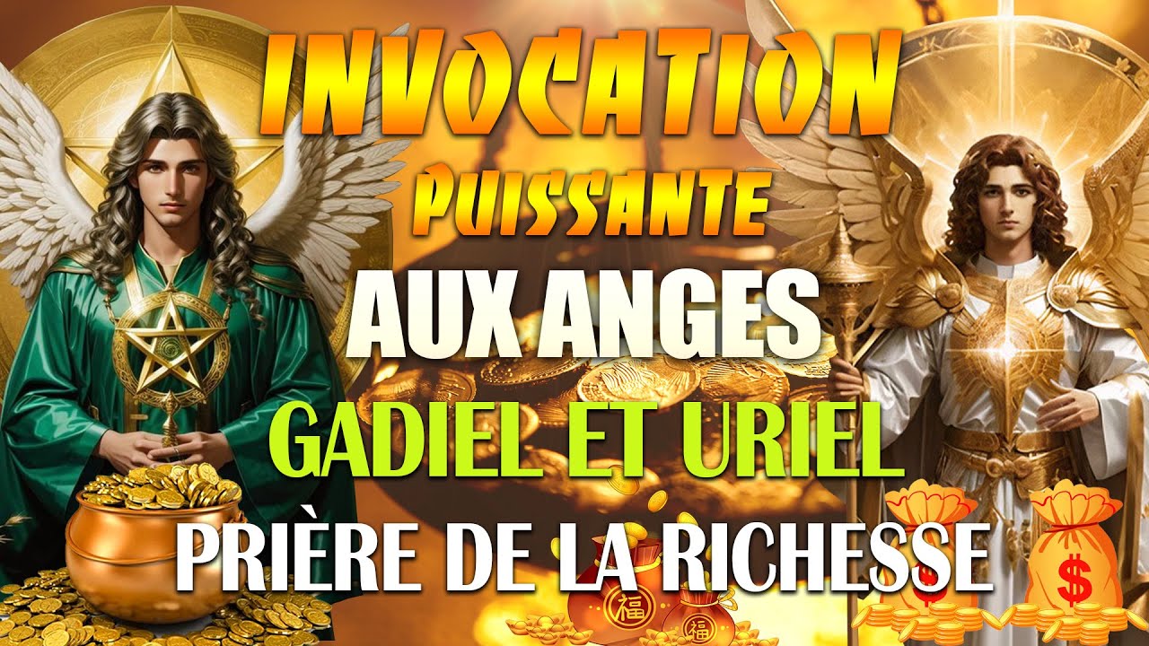 INVOCATION puissante aux ANGES GADIEL et URIEL 💸 ATTIREZ la RICHESSE dans VOTRE VIE maintenant !
