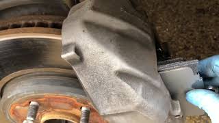 Changing the front brake pads on 2001-06 Lexus LS 430