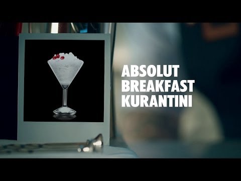 ABSOLUT BREAKFAST KURANTINI DRINK RECIPE - HOW TO MIX