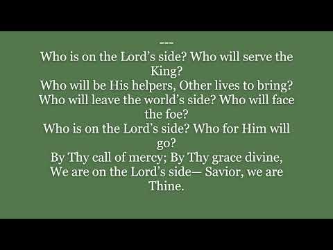 Who is on the Lord's Side